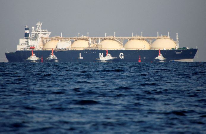 Een tanker met lng. Beeld ter illustratie.