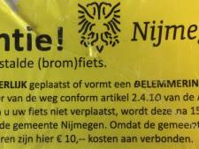 Meester in de rechten: ‘Nijmegen mag fout gestalde fietsen niet zo in beslag nemen’