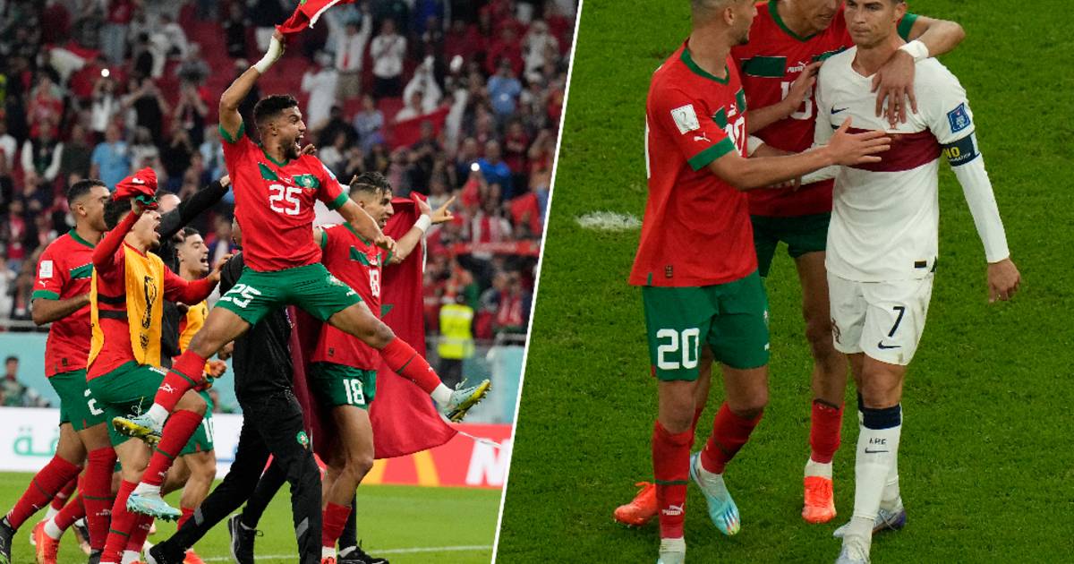 STORIA DEL CALCIO AFRICANO: Ora il Marocco dalla linea dura manda a casa il Portogallo che è in semifinale |  gli sport