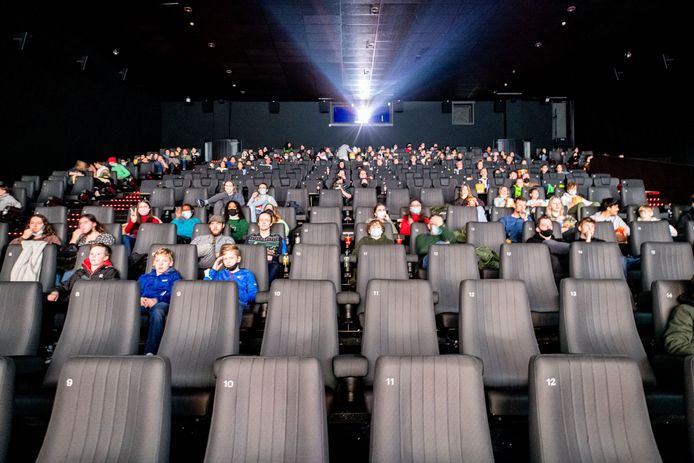 Beeld van vorige week uit een Kinepolis-cinema in Antwerpen.