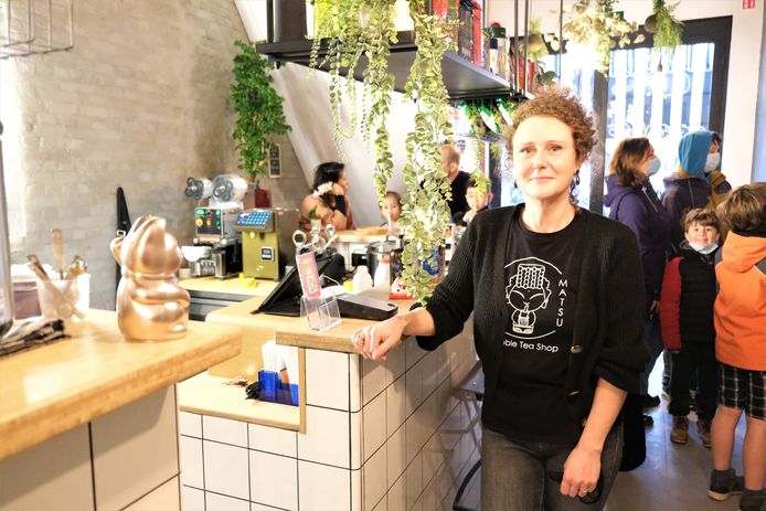 Suzanne Palings opende bubble tea shop Matsu in de Geitestraat.