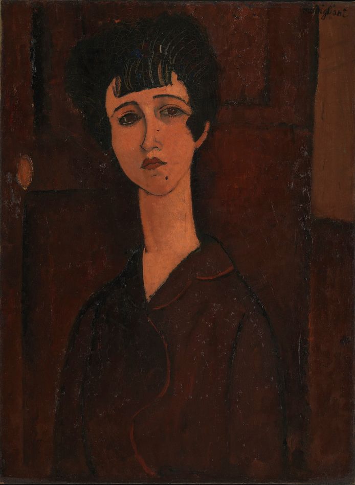 Onder dit 'Portret van een Meisje' zit een portret van Modigliani's ex-geliefde.