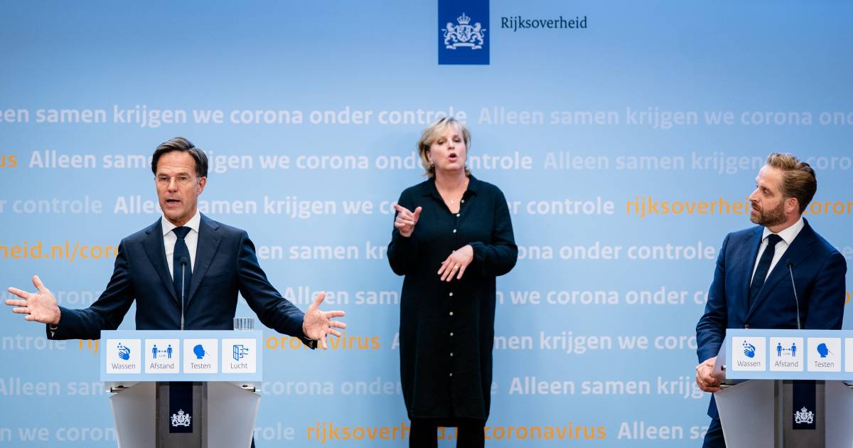 Coronabeleid Epische Mislukking Volgens Experts Met Persconferentie Alleen Red Je Het Niet Coronavirus Ad Nl