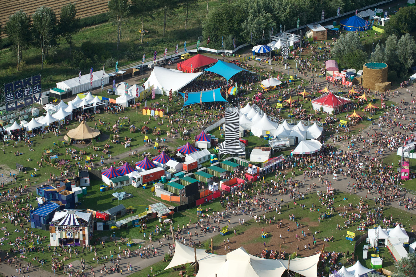Muziekfestival Lowlands trekt komend weekend weer tienduizenden bezoekers.