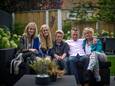 De Hengelose familie Wielens in 2013. Vanaf links: Vivian, Bente, Yannick, Martin en Ilse.  Bij senior is een jaar eerder dementie vastgesteld. Die verloopt bij relatief jonge mensen sneller.