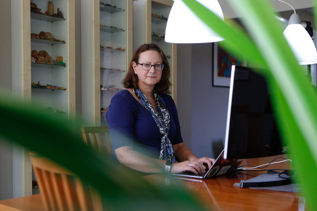 Elisabeth Bik:  ‘Als zijn plan was om me hiermee te intimideren, dan kan ik je vertellen: dát gaat mooi niet lukken.’ Beeld AFP