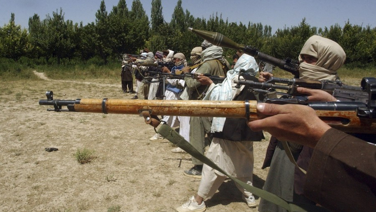 Leden van de Taliban Beeld reuters