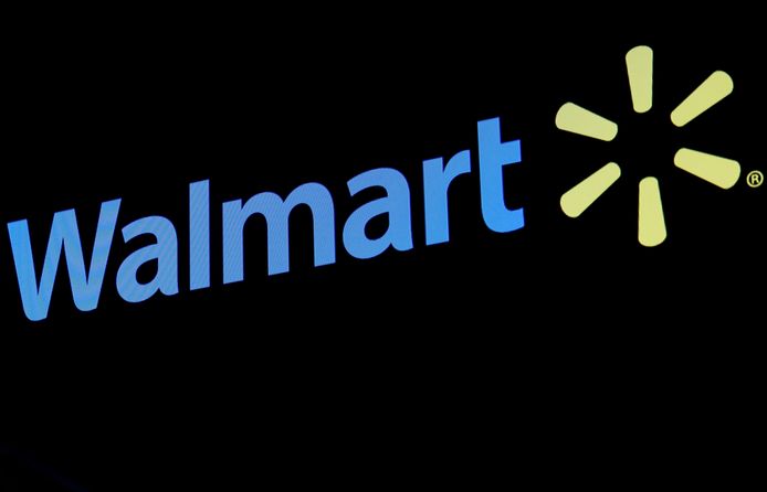 Logo van Walmart, de grootste retailer ter wereld. Het bedrijf gaat nog deze zomer Hema-producten online verkopen.