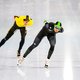 Patrick Roest laat Jorrit Bergsma twee tienden achter zich in direct duel op 5.000 meter