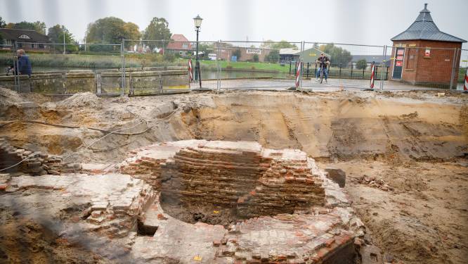 Opgegraven Veerpoort in Hasselt geeft geheimen prijs