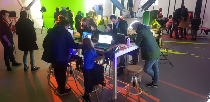 Makersbase in De Nieuwe Veste tijdens Cultuurnacht 2020