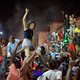 Volksfeest na aftreden van Mugabe