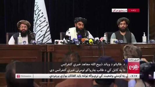 Persconferentie taliban
