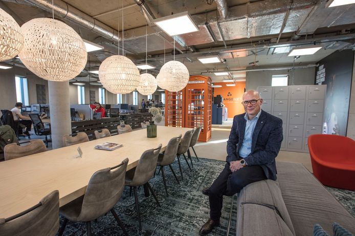 Directeur Huub van der Linden van OrangeNxt in Eindhoven.