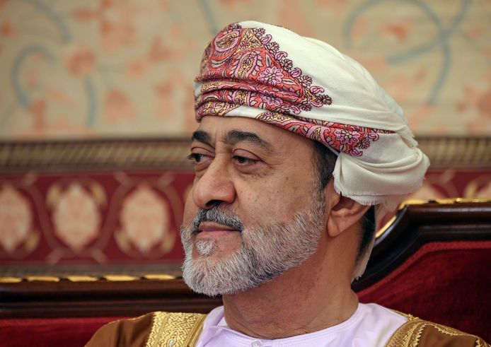 Sultan Haitham bin Tariq, de huidige sultan van Oman