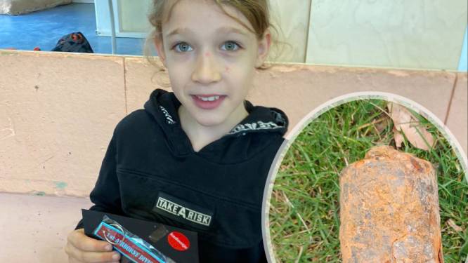 Joris (10) vindt deel rookgranaat in Arnhems park: ‘Ik dacht dat het een landmijn was’
