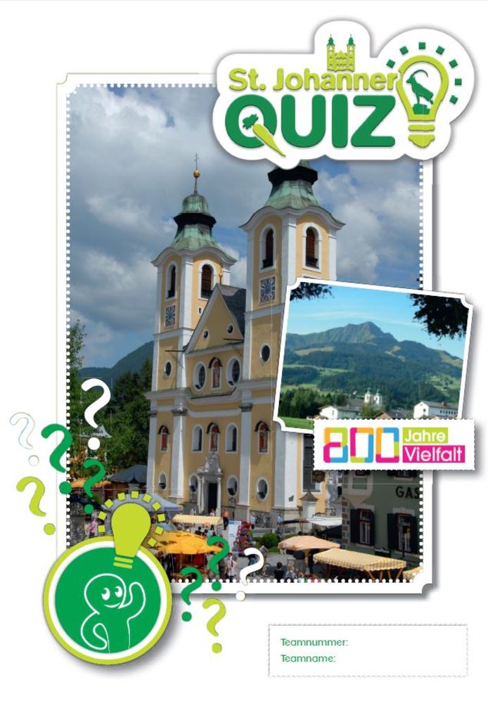 Het voorblad van het aller eerste Oostenrijkse quizboek.