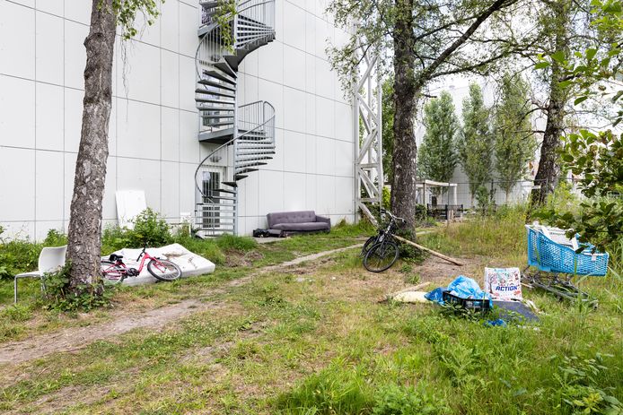 Stek Oost, waar in anderhalf jaar twintig aangiftes werden gedaan door bewoners.