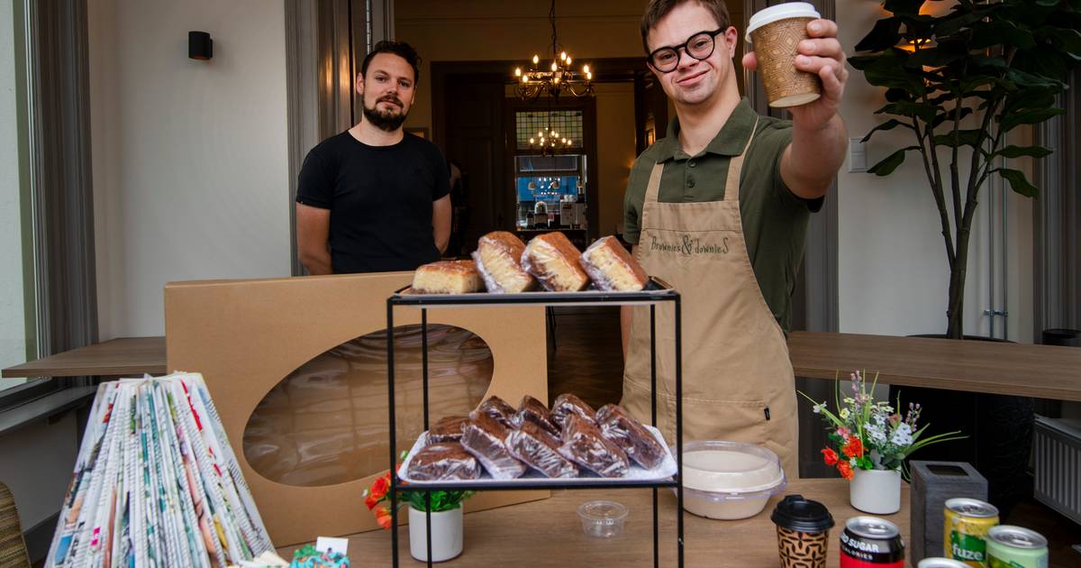 Kanjers als Cas uit Ermelo gaan ook in deze tijd ‘gewoon’ aan de bak bij Brownies&downieS in