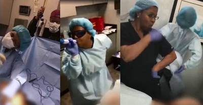 Amerikaanse dermatoloog aangeklaagd voor rappen en dansen tijdens operaties