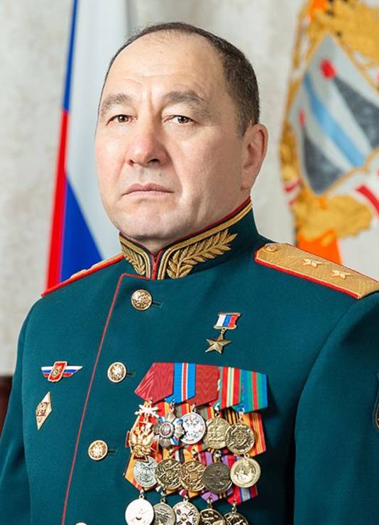 De Russische topgeneraal Gennady Zhidko (58).
