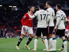 Gefrustreerde Ronaldo trapt na en wordt tot de orde geroepen door Van Dijk
