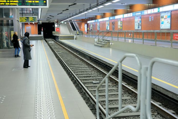Metrostation De Brouckère