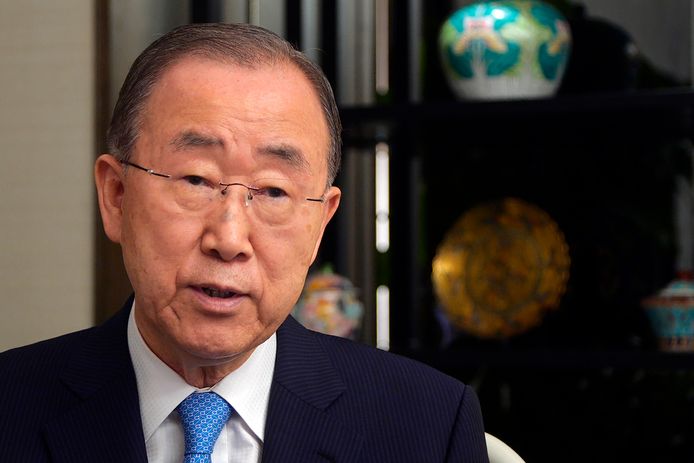 Guterres volgt de strategie van oud-VN-baas Ban Ki-moon (foto), die zichzelf prees vanwege zijn onzichtbaarheid, zegt expert Thomas G. Weiss.