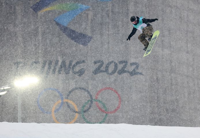 Evy Poppe disputera les qualifications du Big Air, lundi, à Pékin.