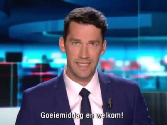 De kop is eraf: Freek Braeckman presenteert zijn eerste VTM Nieuws
