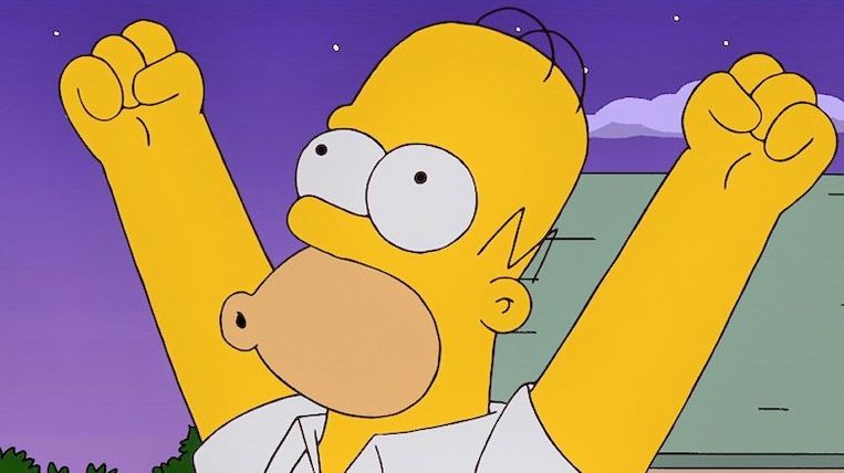 Homer Simpson Beeld The Simpsons