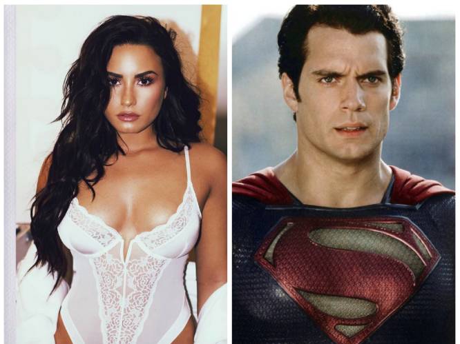 Demi Lovato internet-flirtte met Superman... en ze haalde haar slag thuis