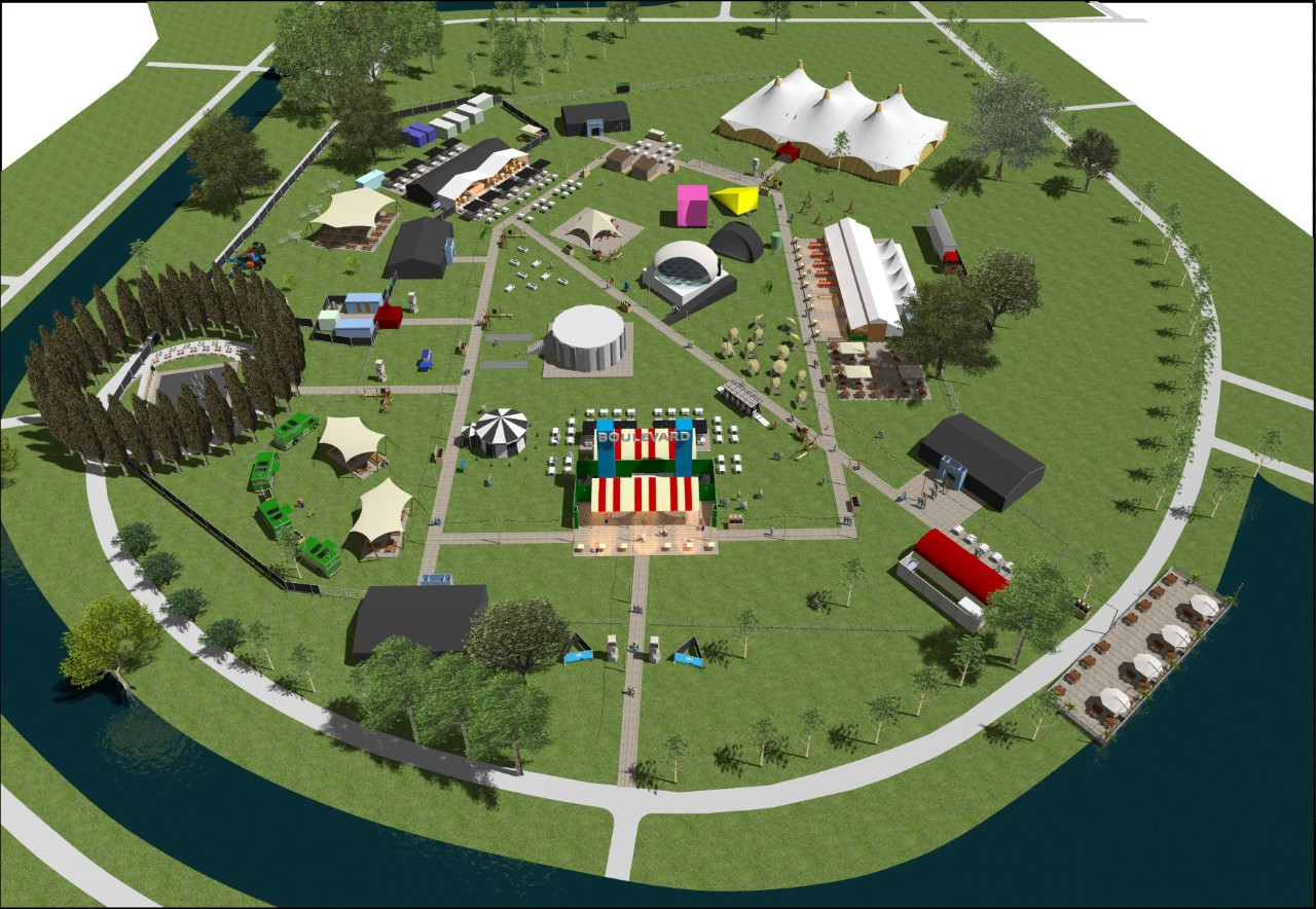 Theaterfestival Boulevard in het Zuiderpark, organisatie gaat goed