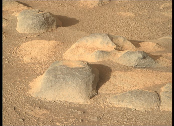 Nog een beeld van de rotsachtige bodem van Mars. De foto werd afgelopen week verkozen tot foto van de week op de website van de NASA.