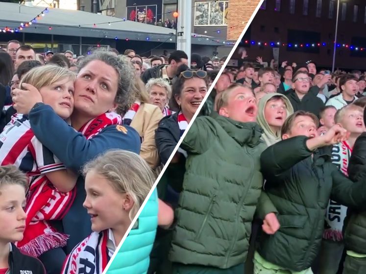 Zo hebben de duizenden Willem II-fans de promotie beleefd