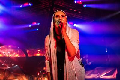 Mainstage Appelpop gaat even op zwart bij Within Tempation