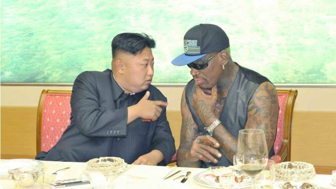 Hoe een stomdronken diner een speciale band smeedde tussen voormalig NBA-vedette Rodman en Kim Jong-un: “Ik had geen idee wie hij was”