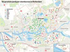BBB op veel plekken populair en SGP wint in één stembureau: zo stemden Rotterdammers 