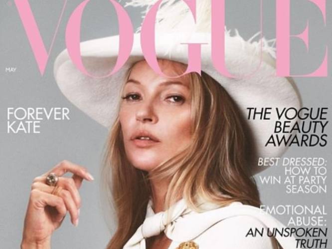 Te klein, te oud, te rebels en toch zit Kate Moss aan Vogue-cover nummer 40