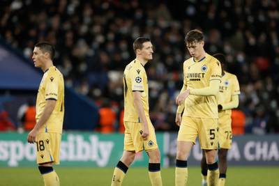 Club Brugge verdwijnt van Europees toneel na pijnlijke eerste helft in Parijs, Messi en Mbappé kennen geen genade
