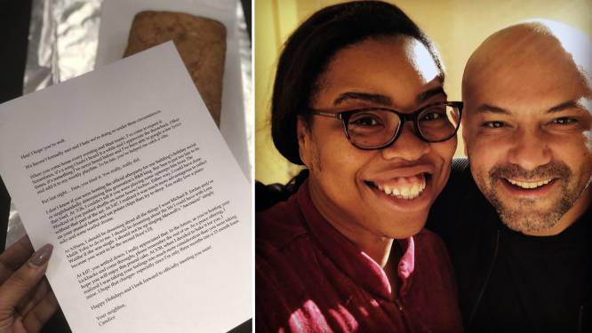 Een hilarische brief en cake: deze vrouw pakte haar luidruchtige buur aan op de beste manier ooit