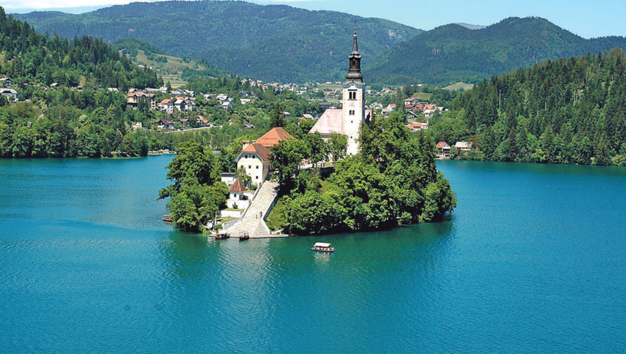 Bled, het meest fotogenieke plekje van Slovenië. Beeld 