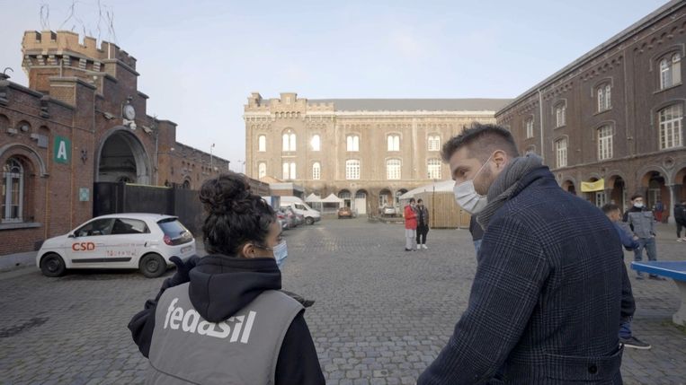 Kobe Ilsen in het Klein Kasteeltje in '#weetikveel' Beeld VRT