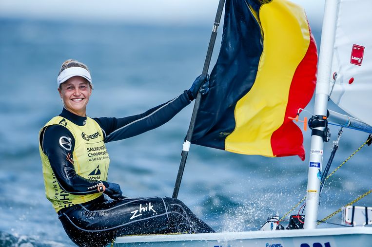 Emma Plasschaert verkoos het olympisch testevent in Tokio boven het WK. Beeld BELGA