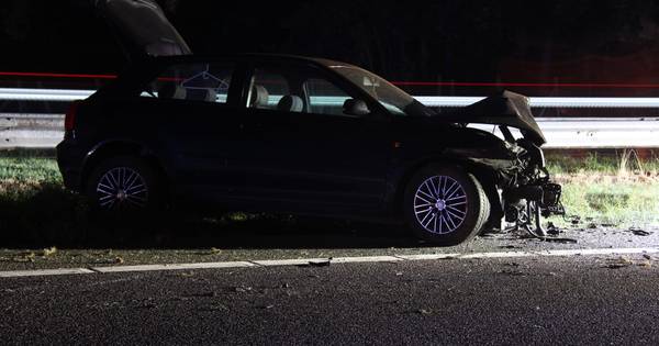 A1 lange tijd afgesloten geweest door eenzijdig ongeval