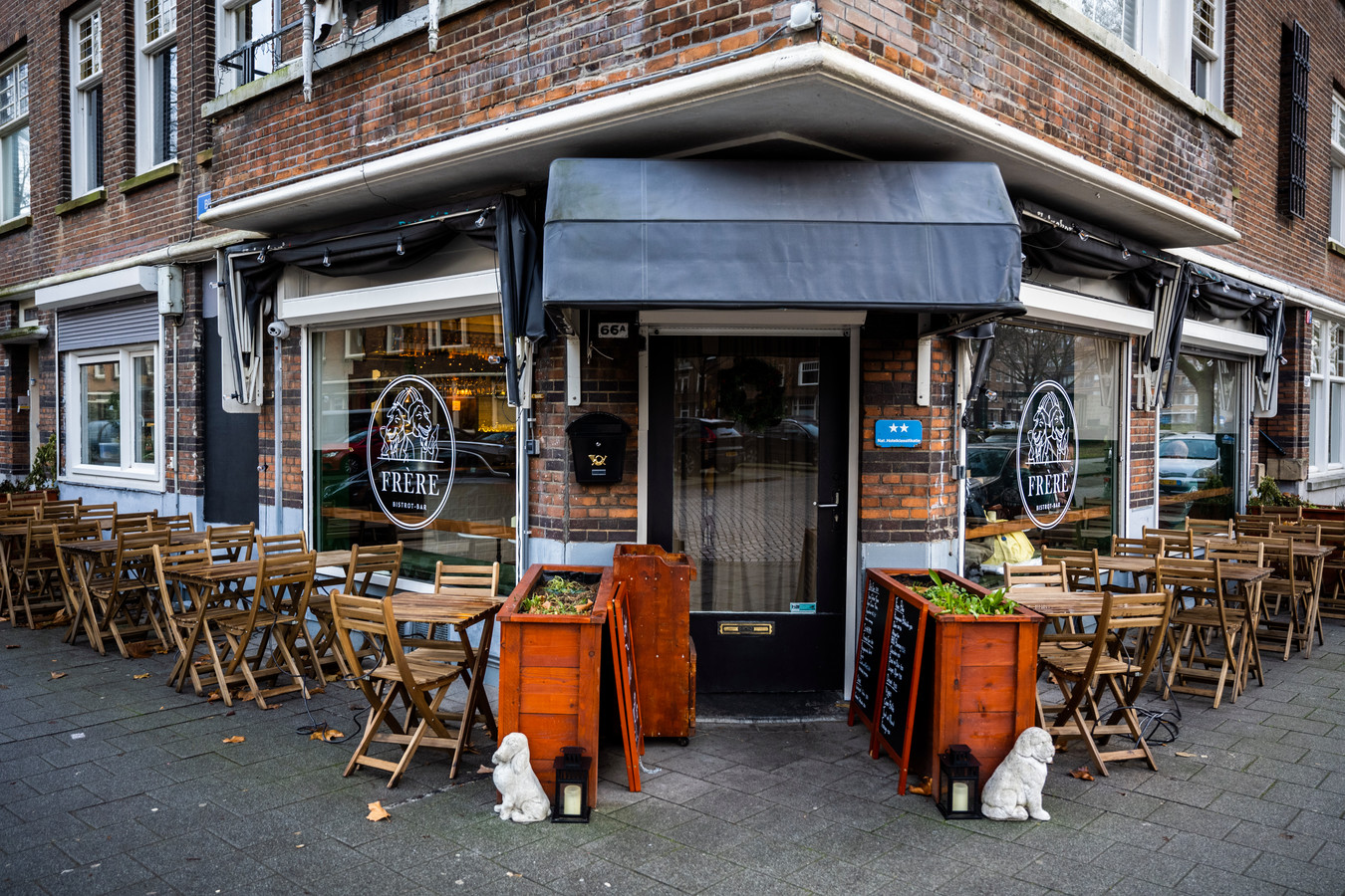 Bij BistrotBar Frère eet je bijzonder goed Frans voor de kleine en