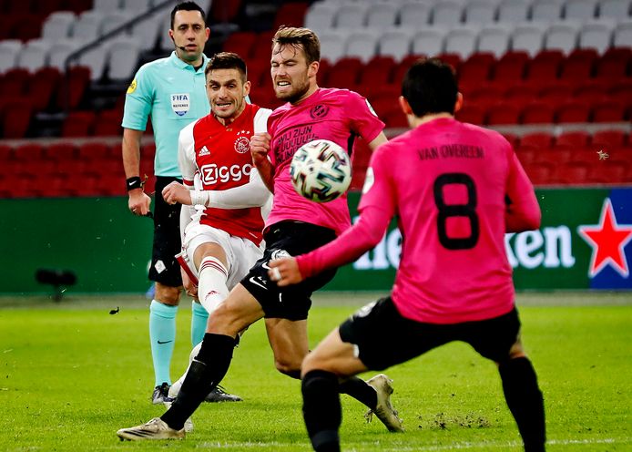 Ajax - FC Utrecht, eerder dit seizoen in het KNVB-bekertoernooi.