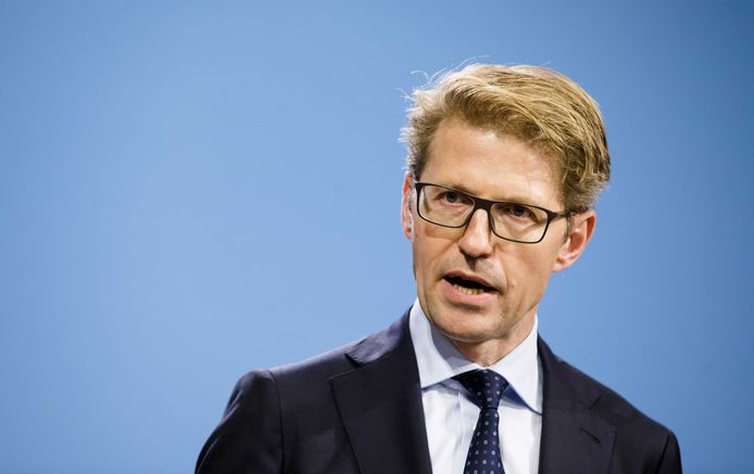 Minister Sander Dekker voor Rechtsbescherming