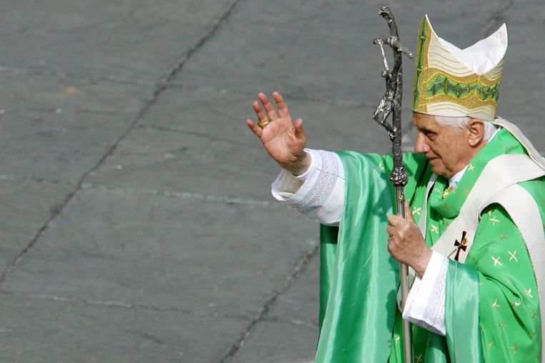 Paus Benedictus XVI (AFP) Beeld 