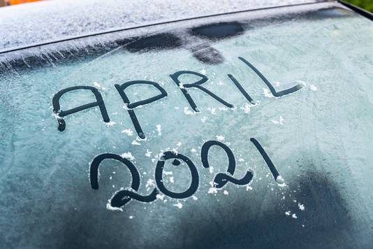 April 2021 was koud.